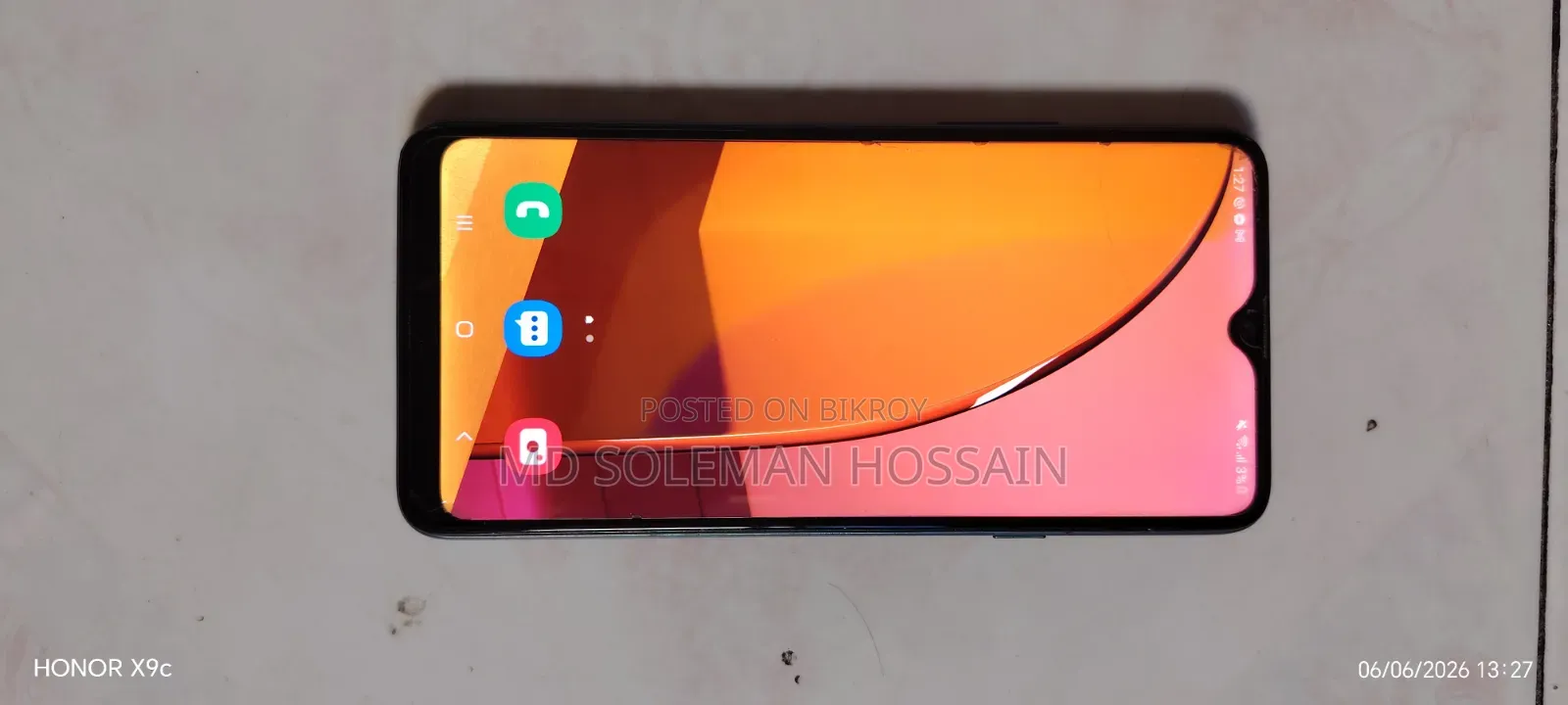 স্যামসাং গ্যালাক্সি এ২০এস ৬৪ জিবি পার্পল