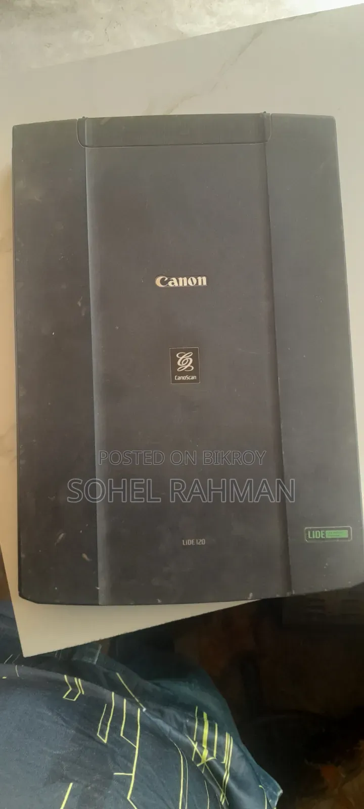 ক্যানন স্ক্যানার লাইড ১২০