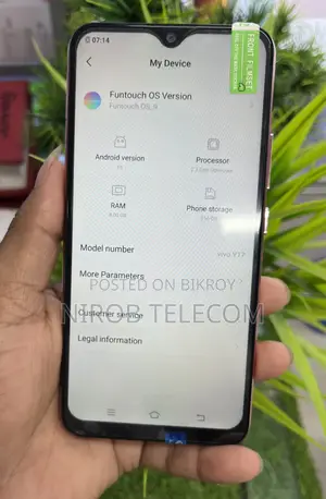 Vivo Y17 256 GB Blue