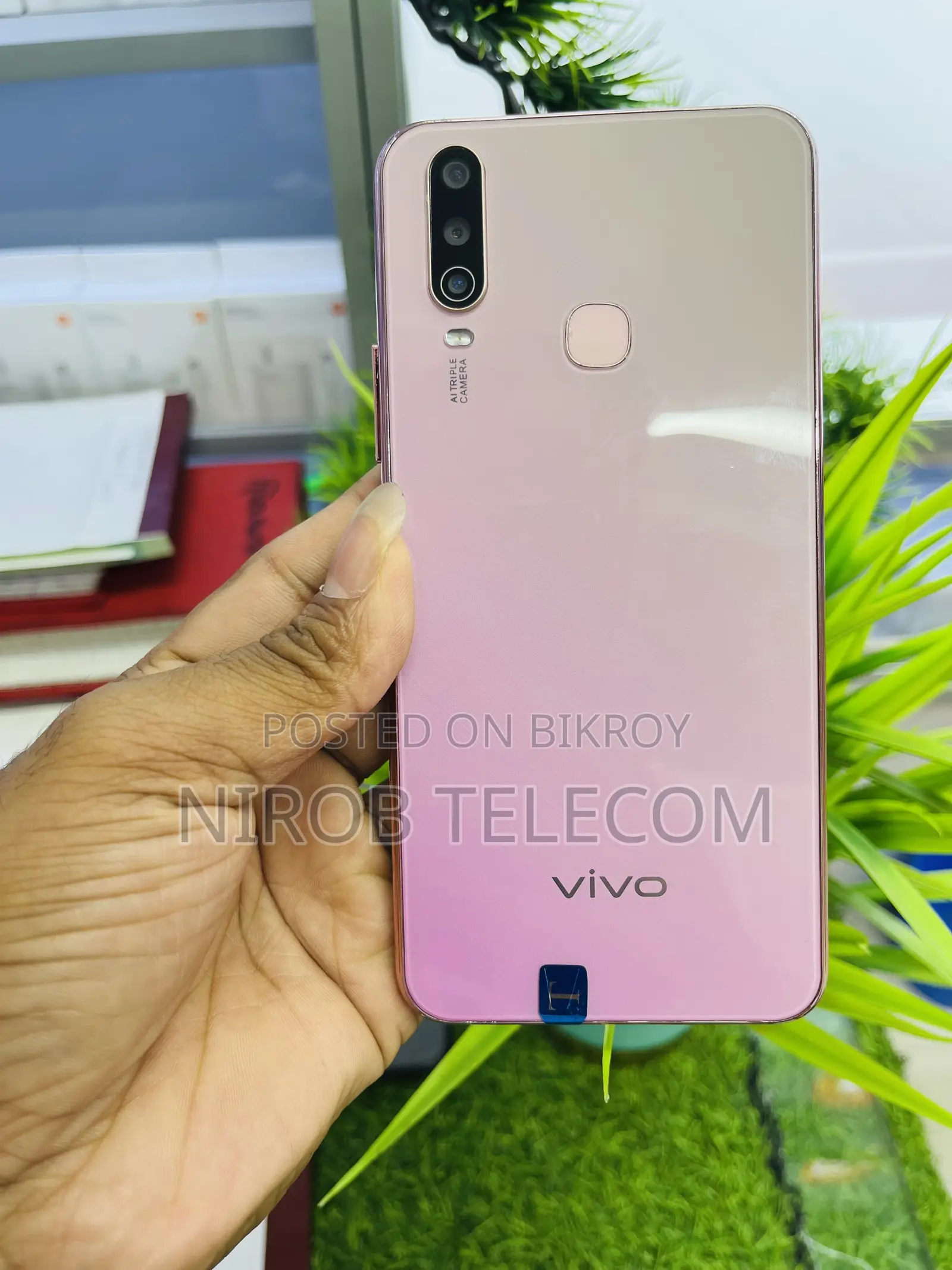 Vivo Y17 256 GB Blue