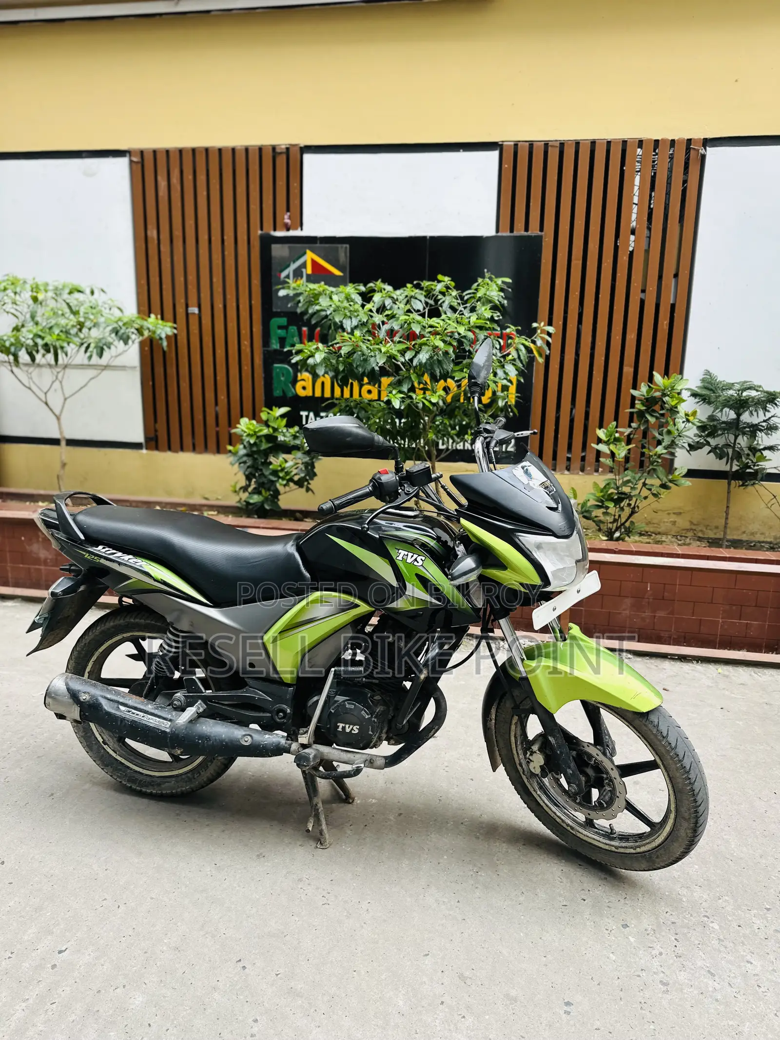 TVS Stryker 125 2019 Green