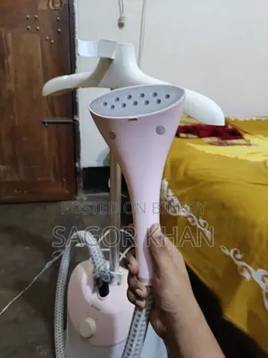 Philips Iron Easy Touch Stand Garment Steamer (Model- Gc484)