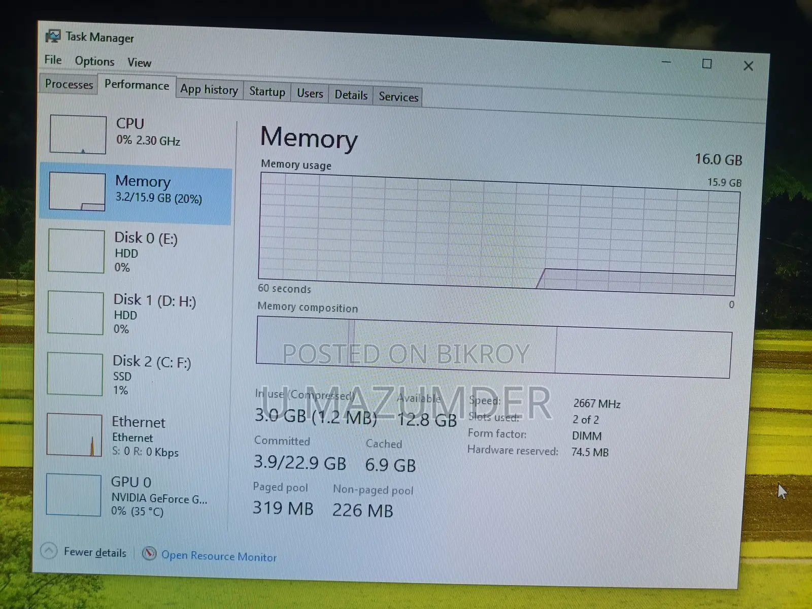 DDR4 16GB RAM for Sale