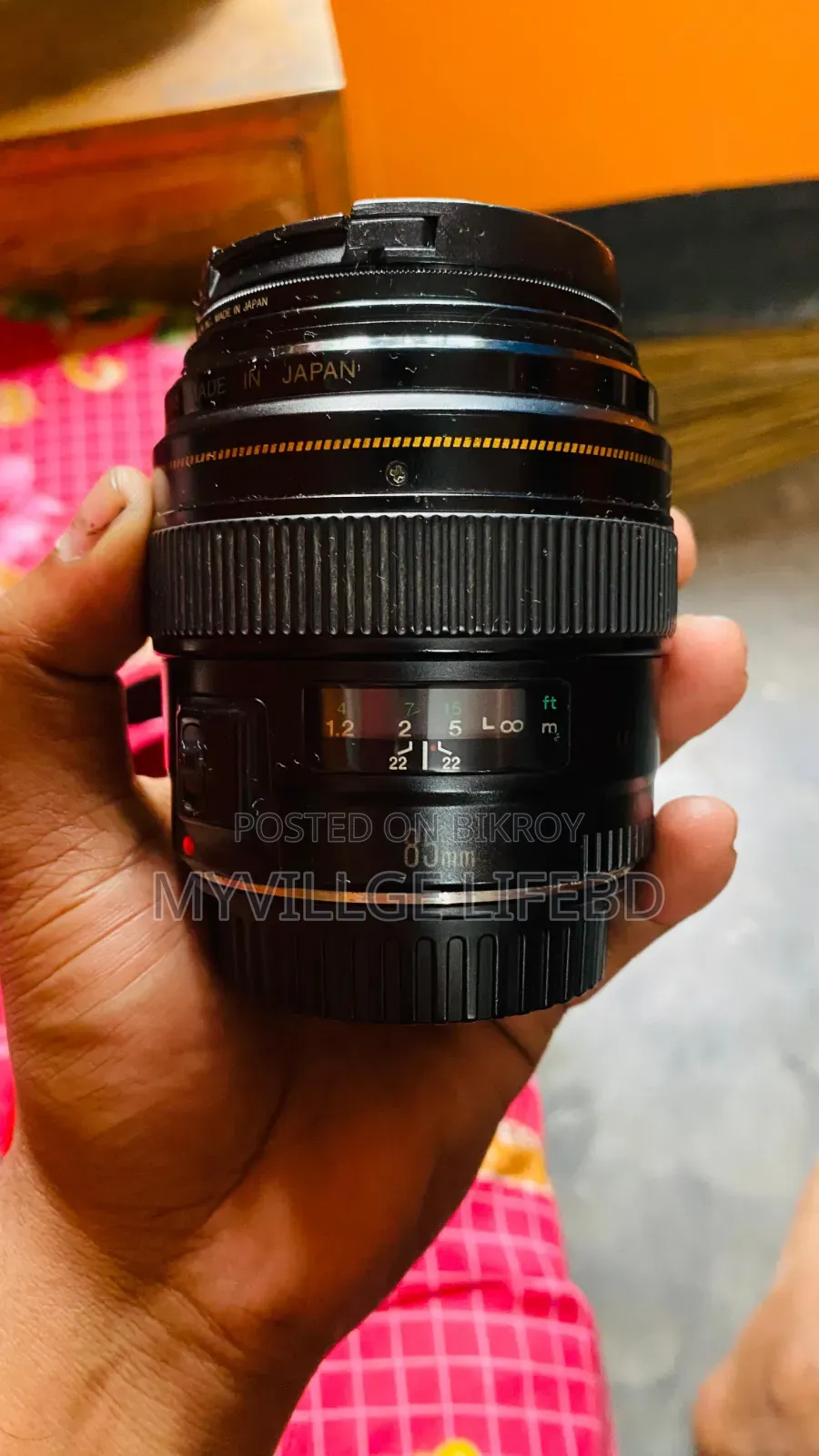 Canon 6D Full Frame and 85mm Canon Lens