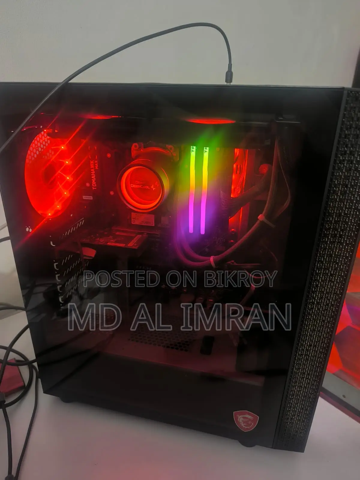 Desktop Computer MSI model 16GB AMD Ryzen 5 SSD 500GB