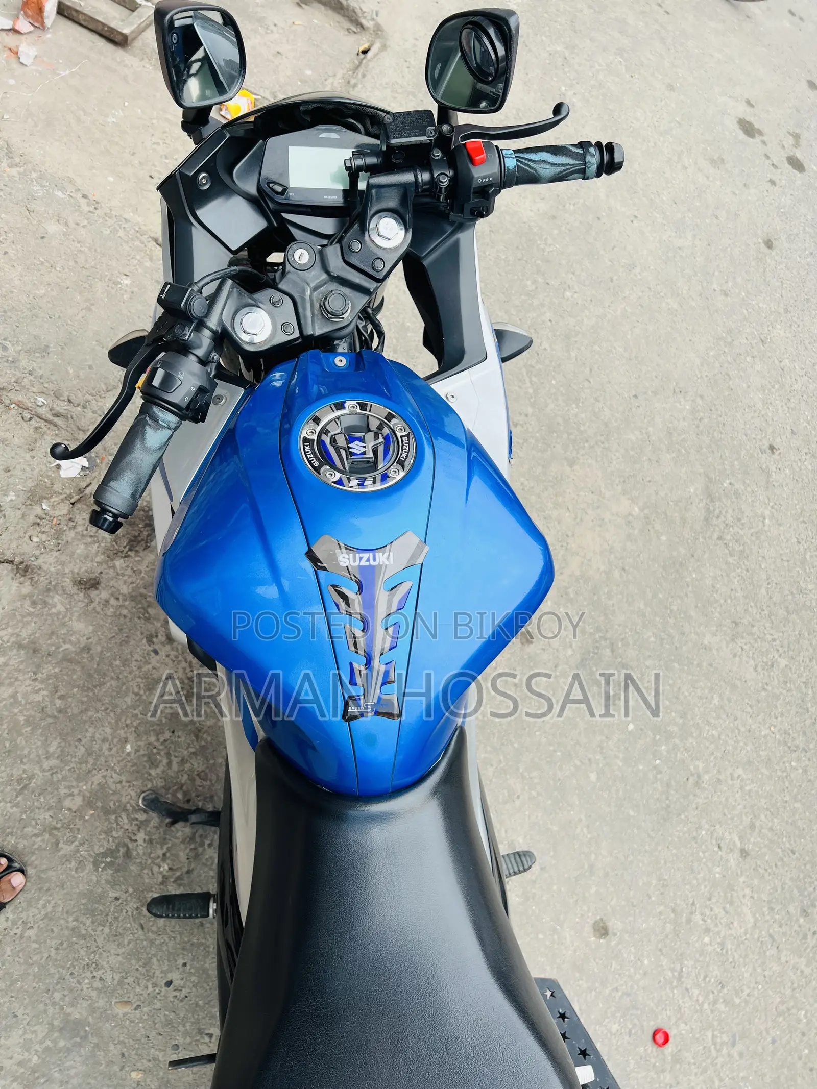 Suzuki Gixxer Fi ABS 2023 Blue