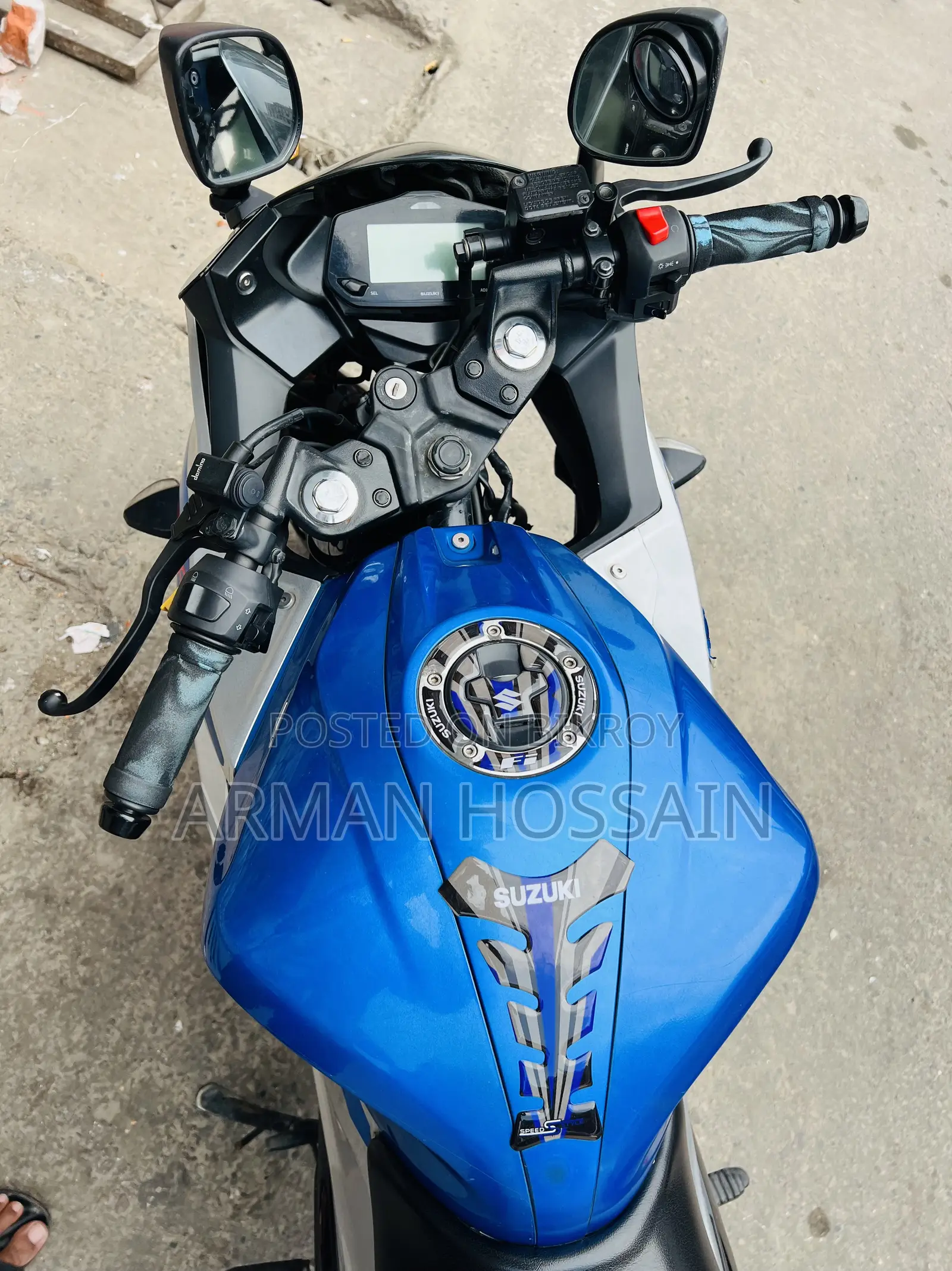 Suzuki Gixxer Fi ABS 2023 Blue