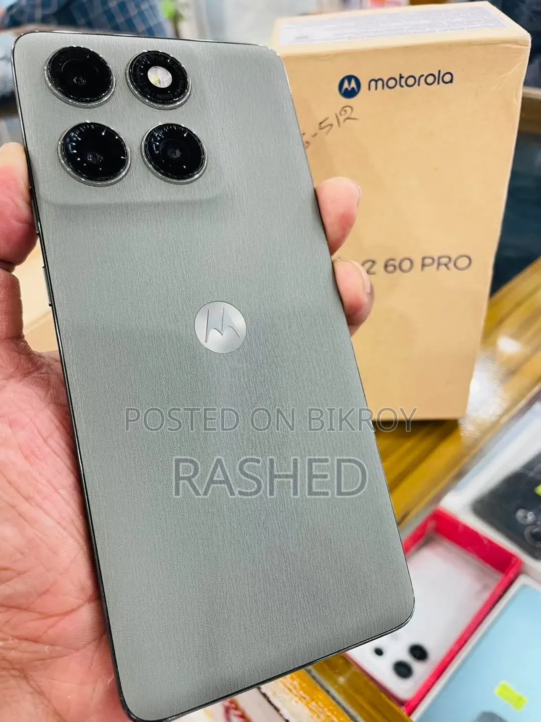 Motorola Edge 60 Pro 512 GB Gray