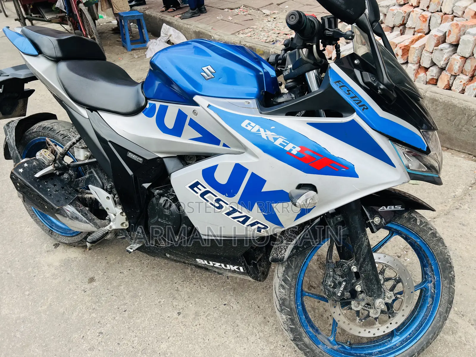 Suzuki Gixxer Fi ABS 2023 Blue
