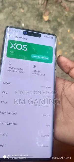 Infinix Hot 50 Pro+ 4G 256 GB Black