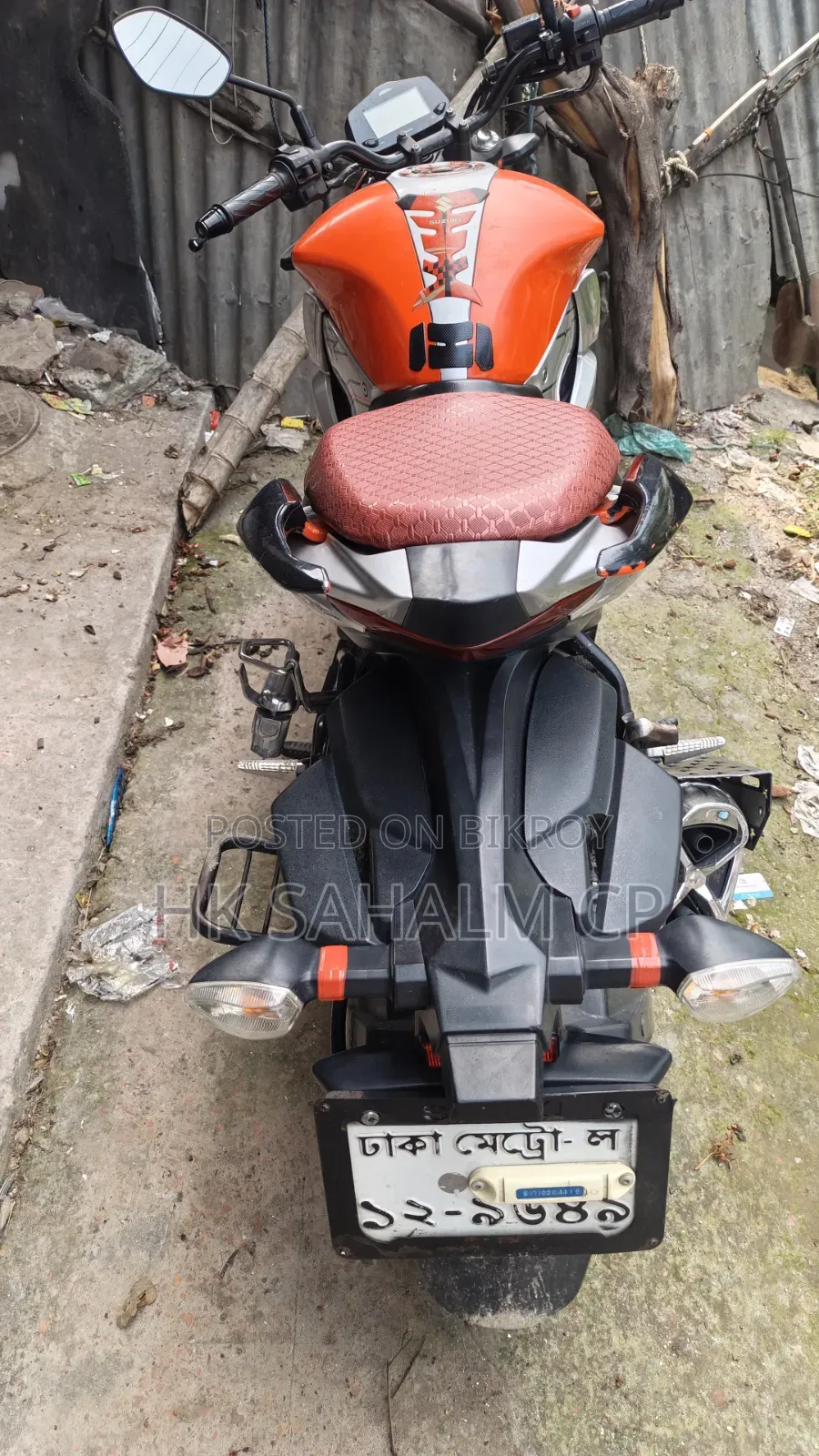 Suzuki Gixxer Fi ABS 2022 Orange
