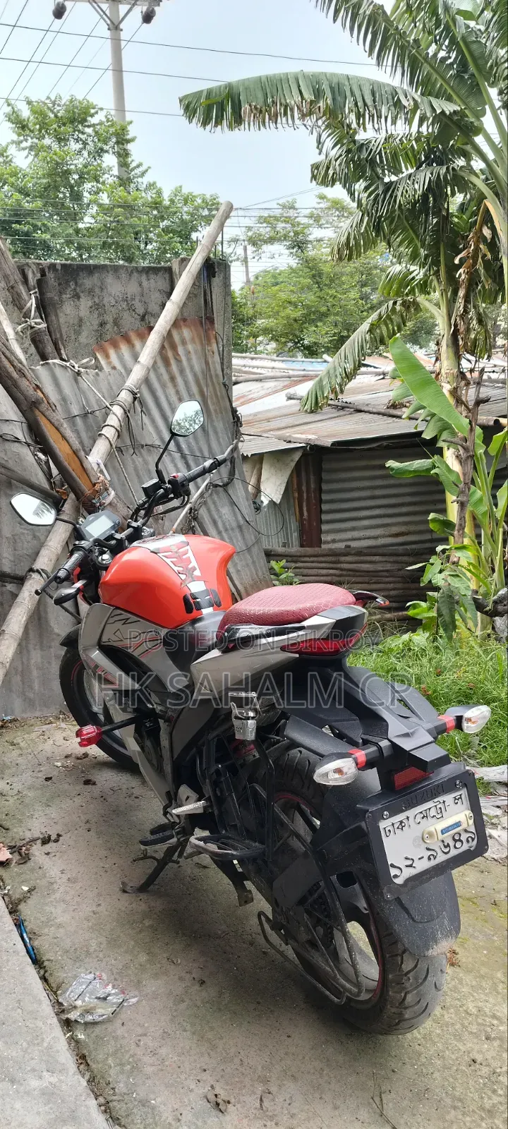 Suzuki Gixxer Fi ABS 2022 Orange