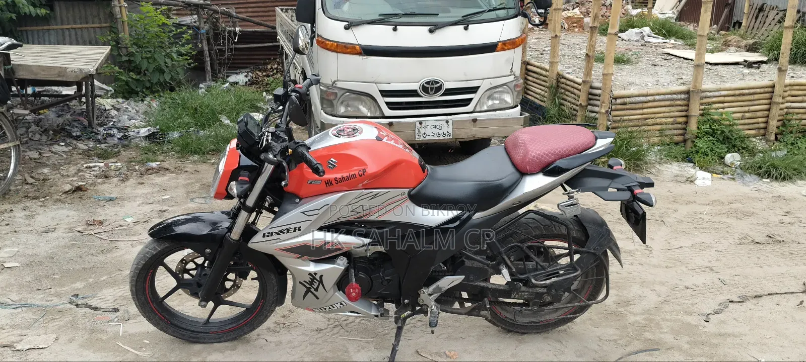 Suzuki Gixxer Fi ABS 2022 Orange
