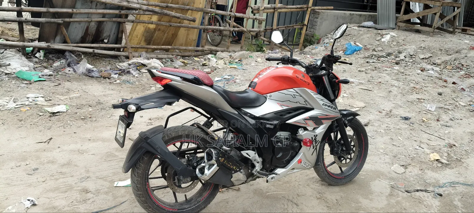 Suzuki Gixxer Fi ABS 2022 Orange