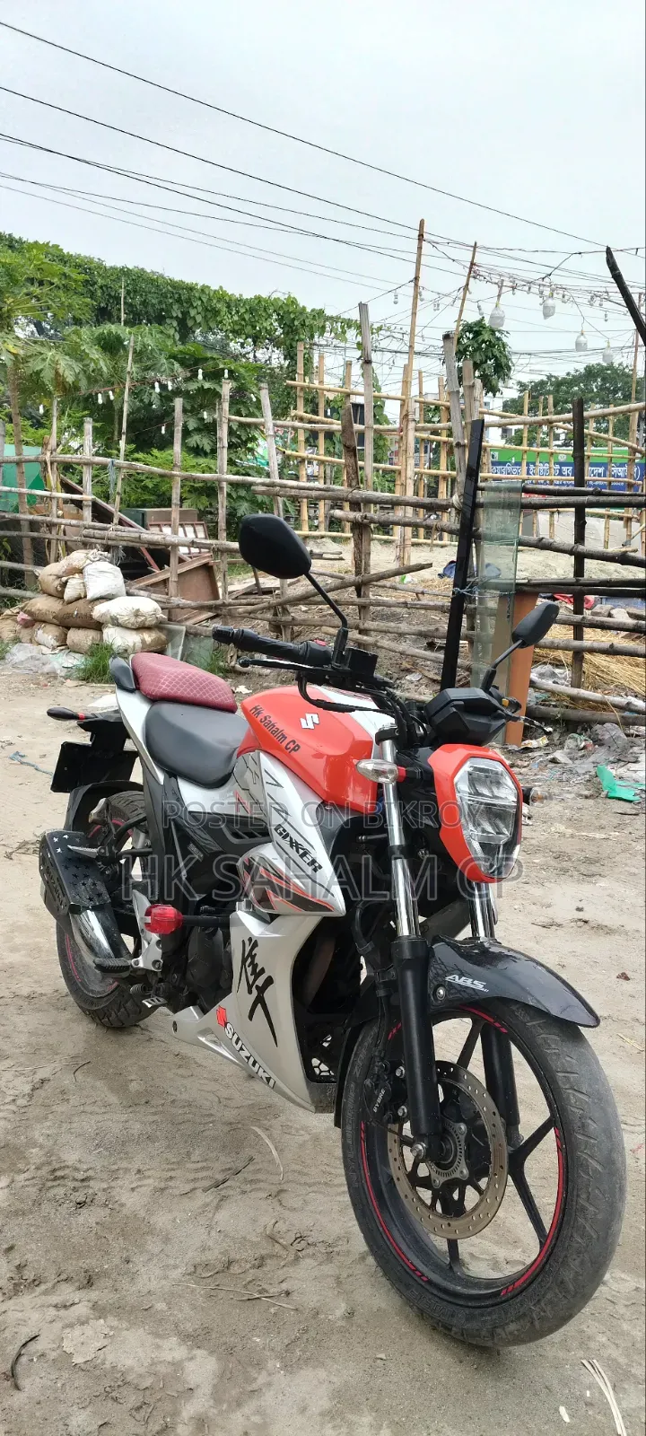 Suzuki Gixxer Fi ABS 2022 Orange