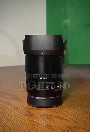 75mm F/2.0 Sony E-mount