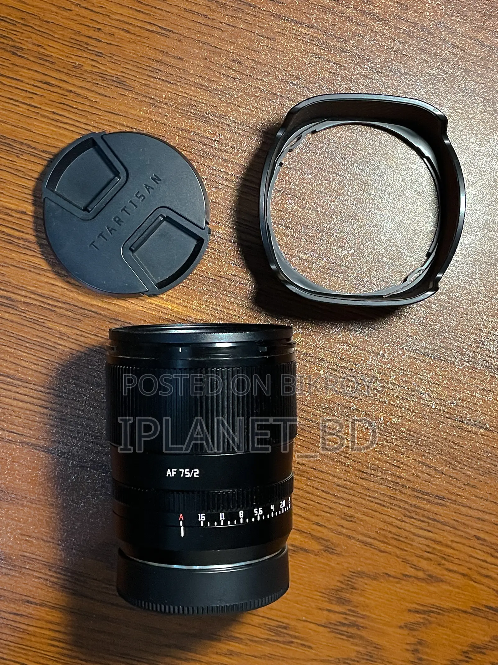 75mm F/2.0 Sony E-mount