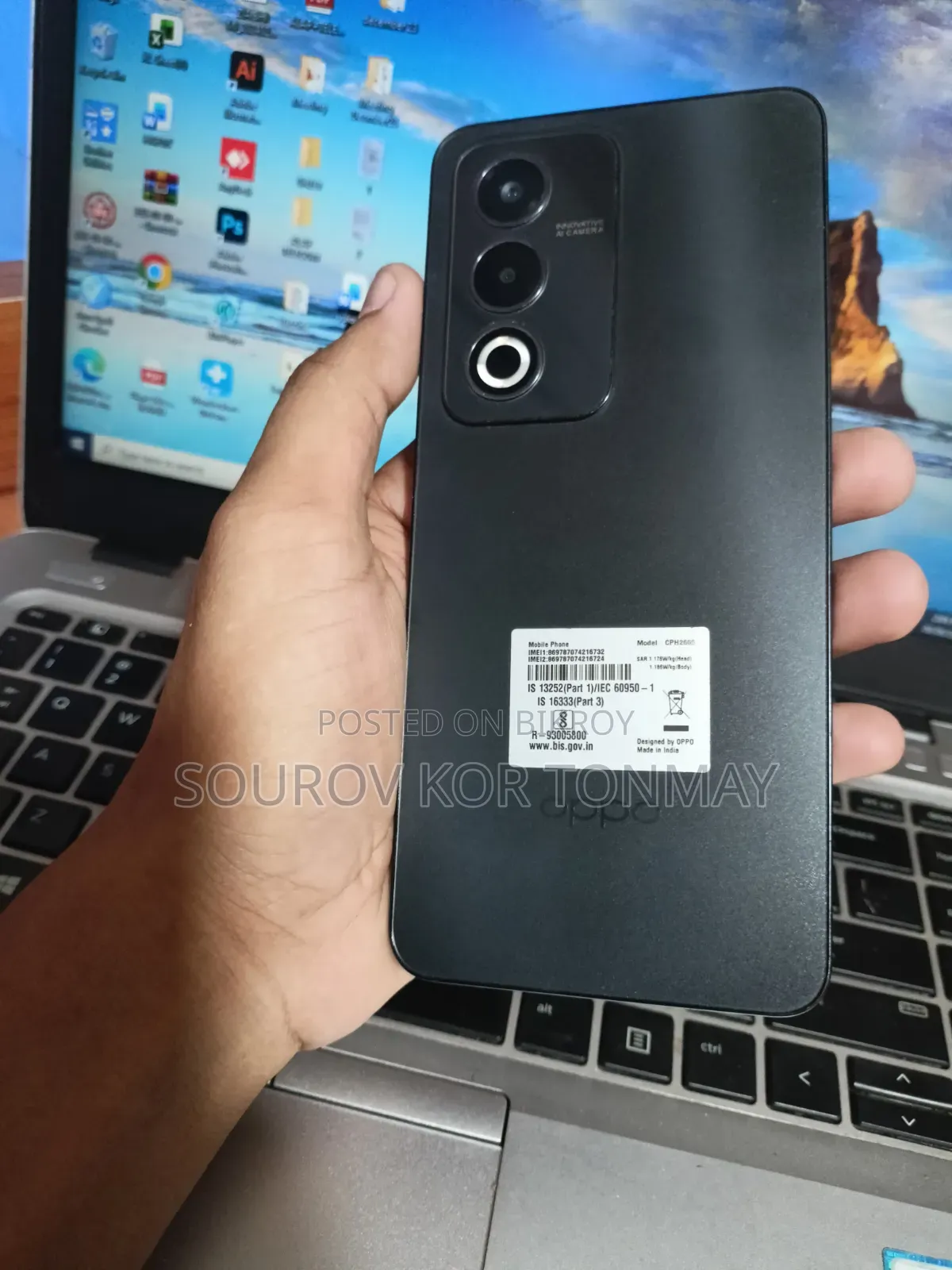 New Oppo A3 Pro 5G 128 GB Black