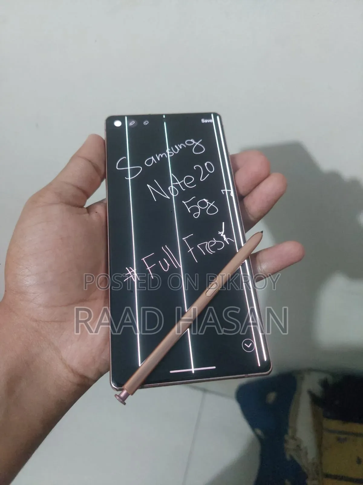 Samsung Galaxy Note 20 5G 128 GB Bronze