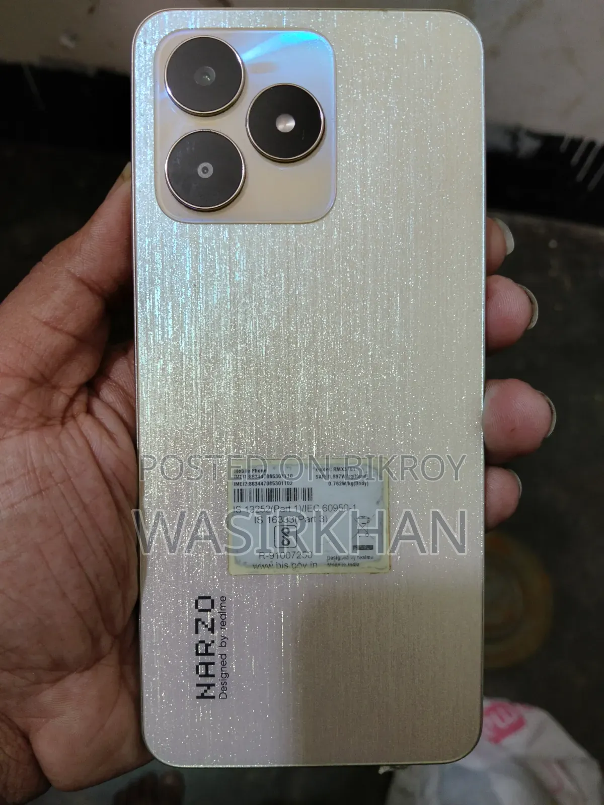New Realme C53 128 GB Gold