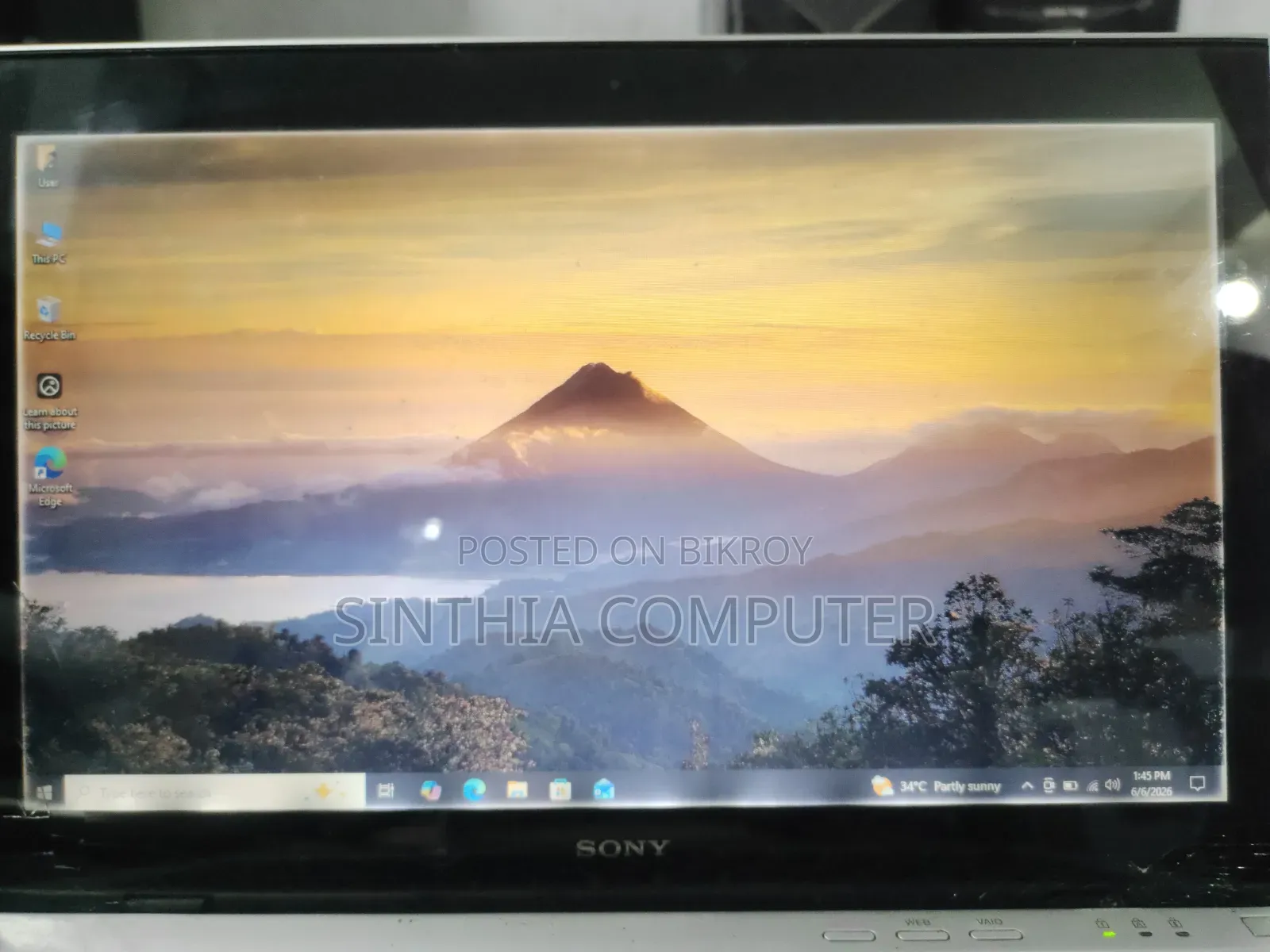 Laptop Sony VAIO SV-T1311M1E 8GB Intel Core 5 SSD 128GB