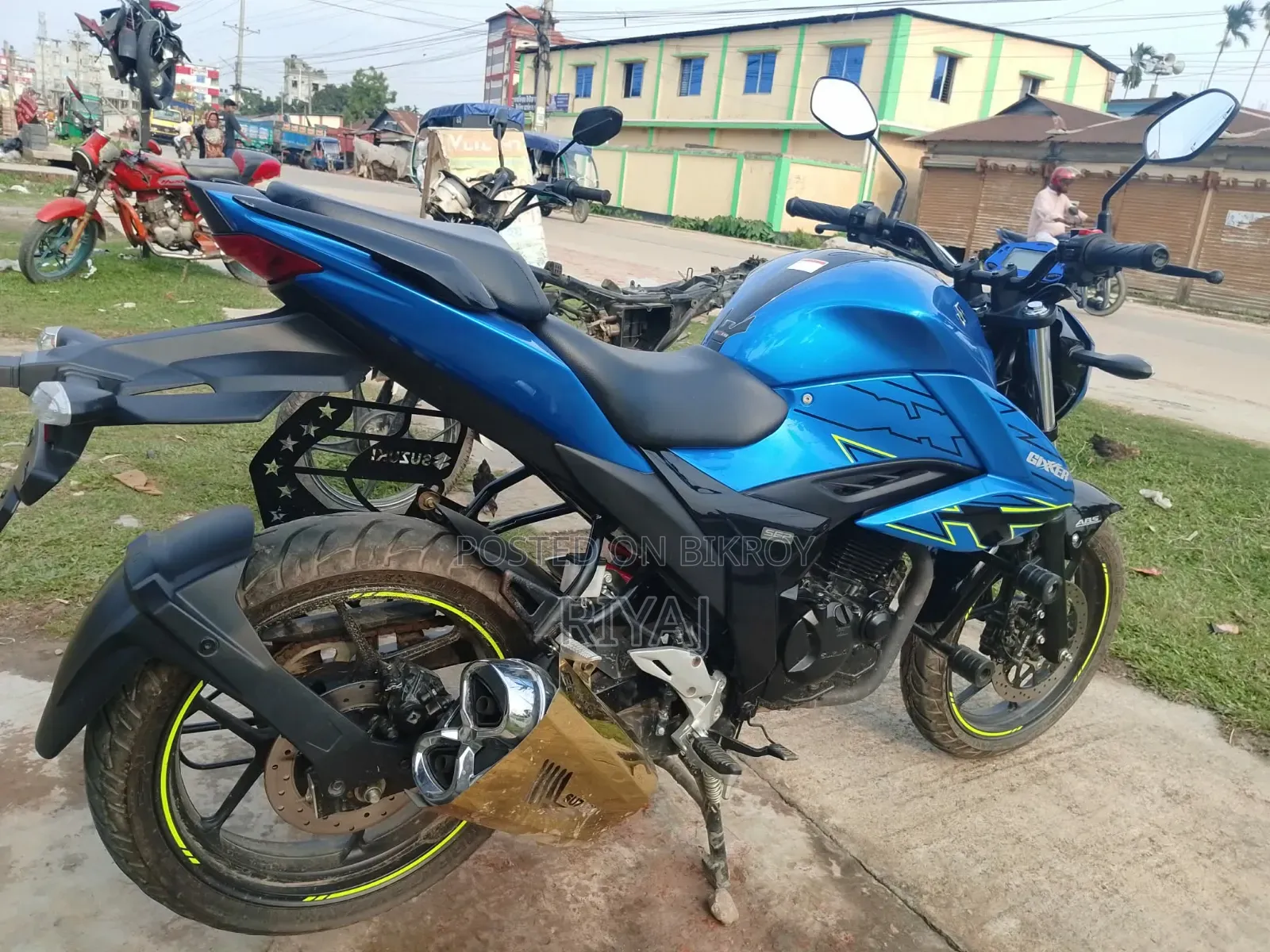 Suzuki Gixxer Fi ABS 2024 Blue