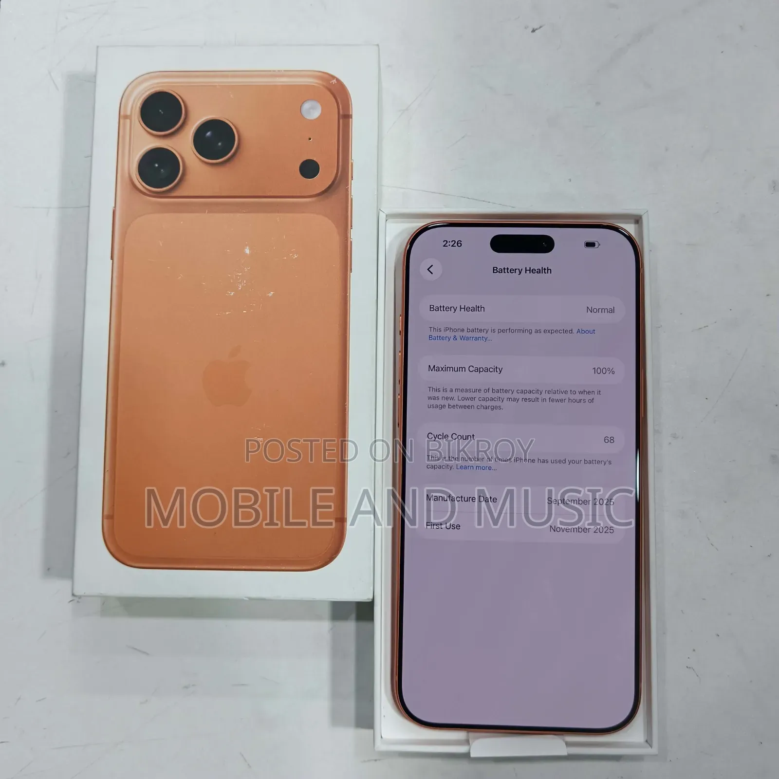 Apple iPhone 17 Pro Max 256 GB Orange