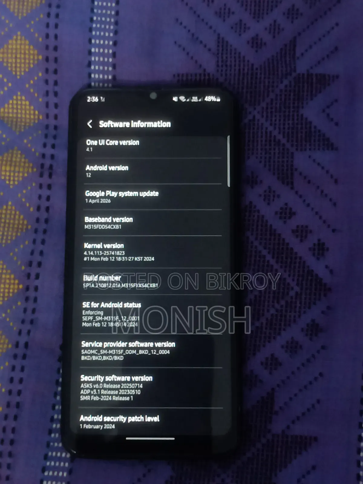 Samsung Galaxy M31 64 GB Black
