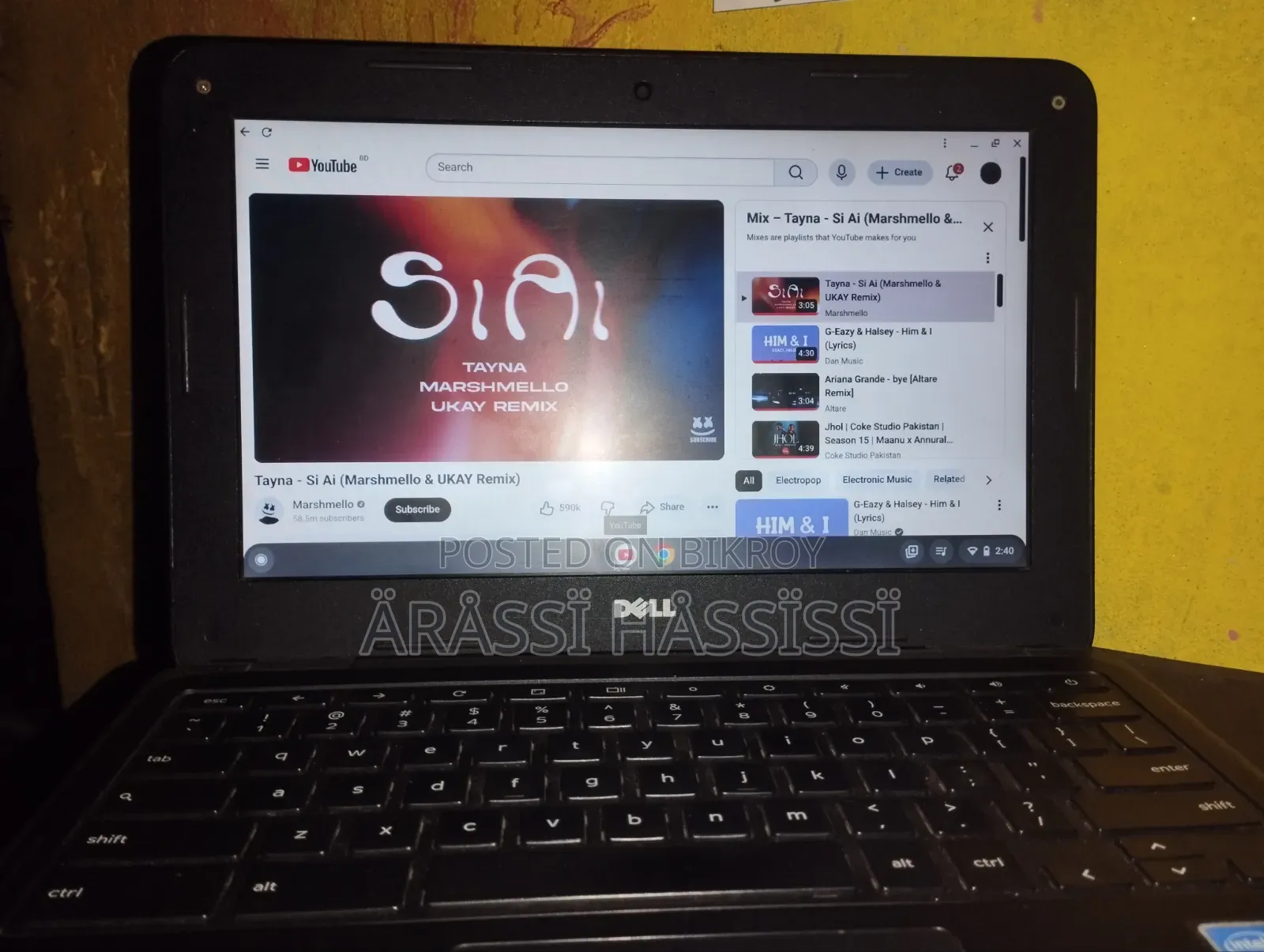 Laptop Dell Chromebook 11 2GB SSHD+SSD 16 GB
