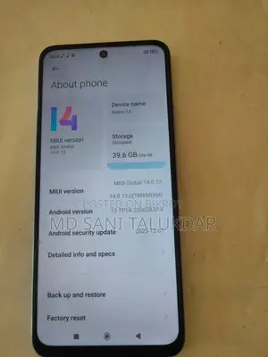 Xiaomi Redmi Note 12 256 GB Blue