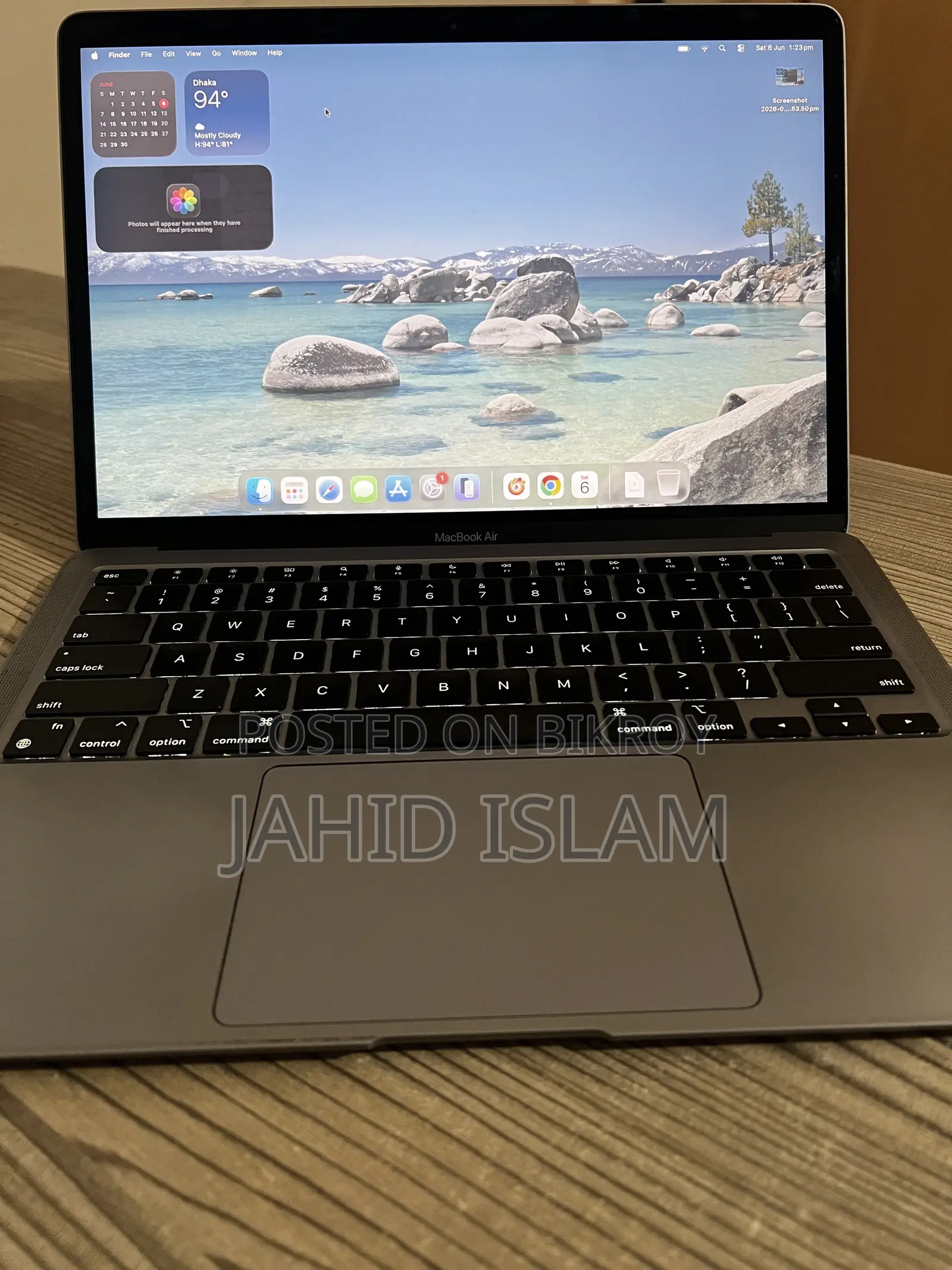 Laptop Apple MacBook Air 2020 8GB Apple M1 SSD 256GB