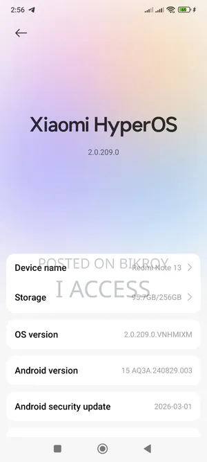 Xiaomi Redmi Note 13 256 GB Green