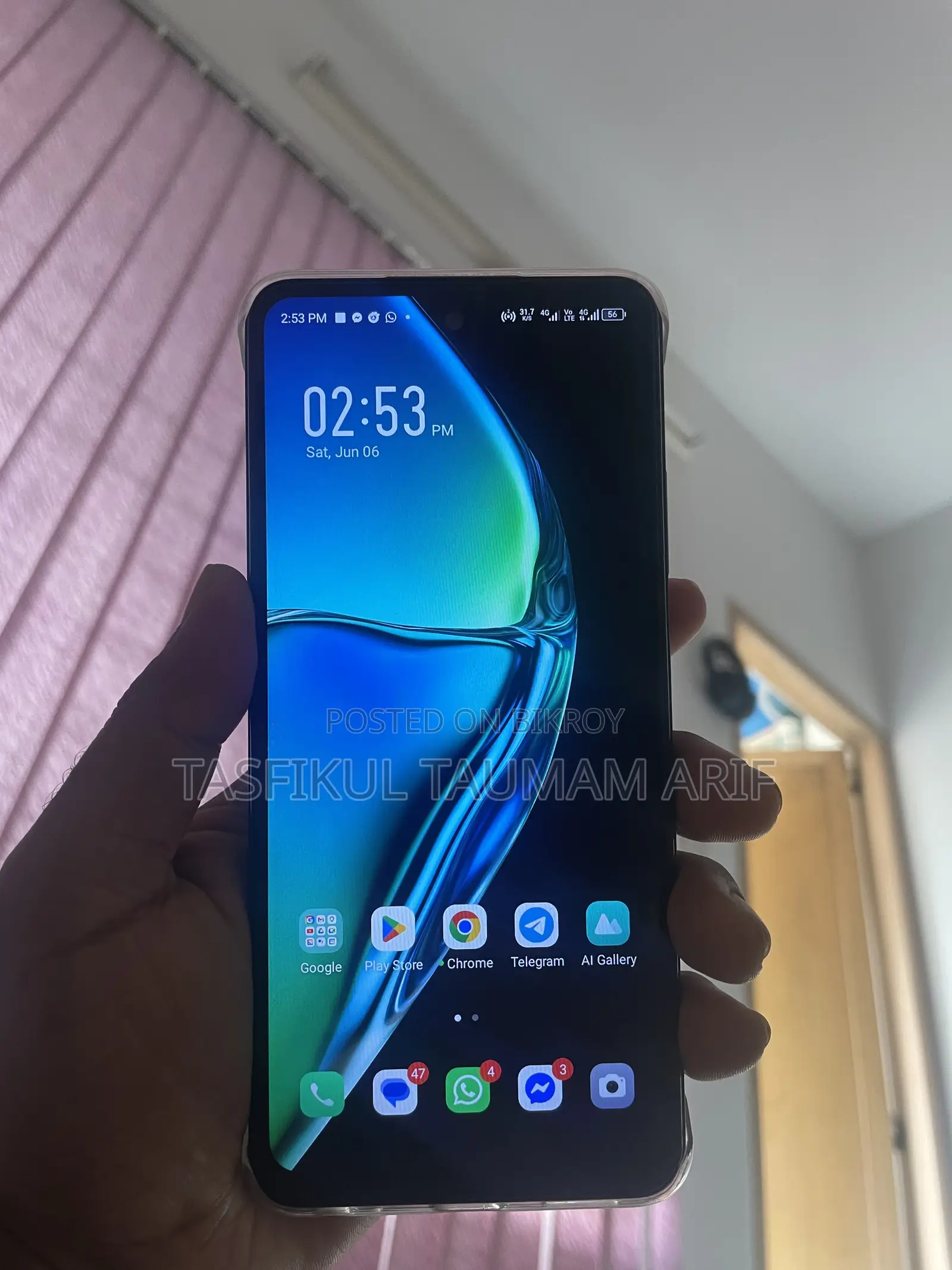 Infinix Smart 8 128 GB Blue