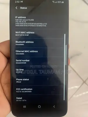 Samsung Galaxy S8 64 GB Black