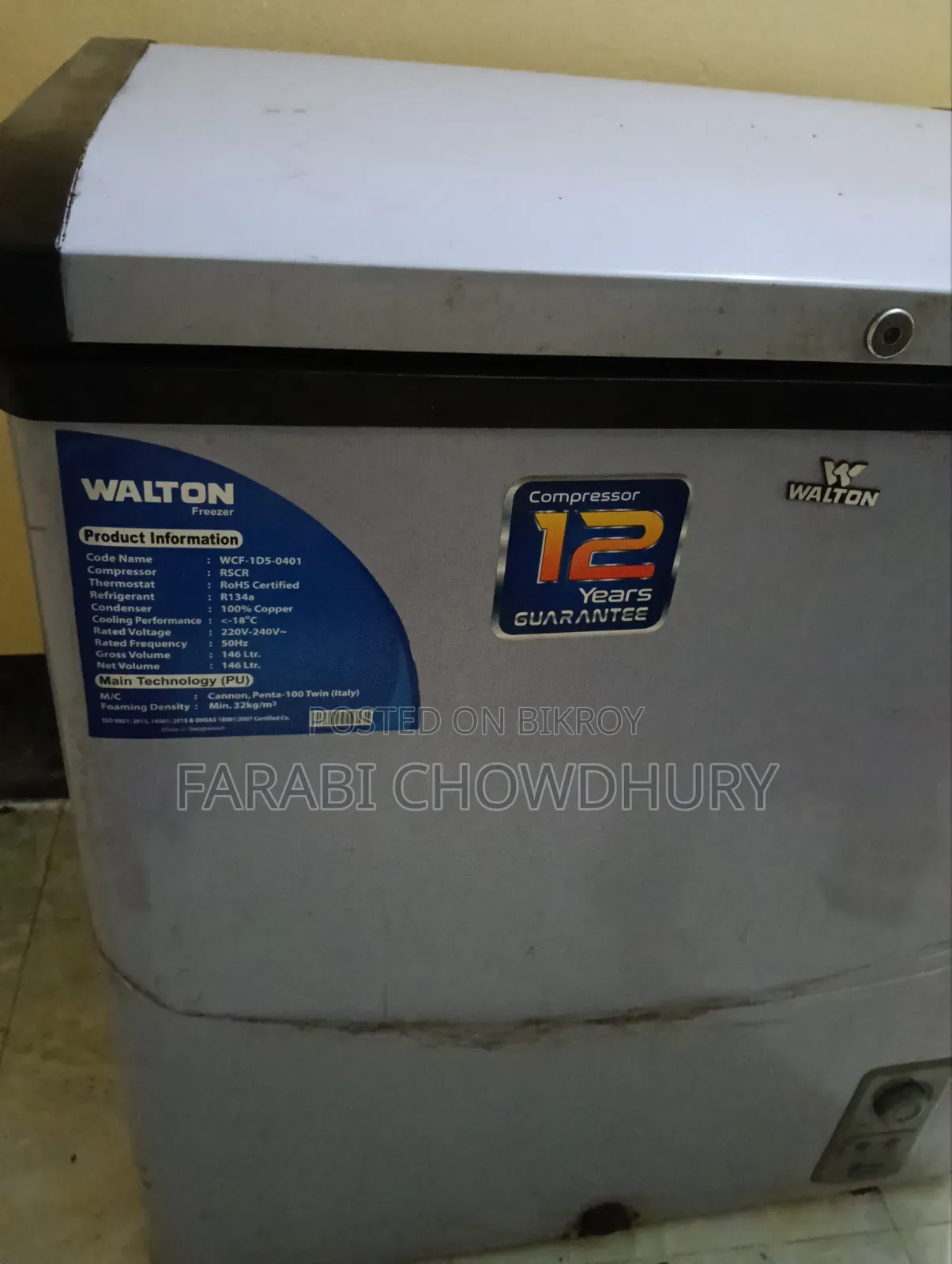 Refrigerator for sale