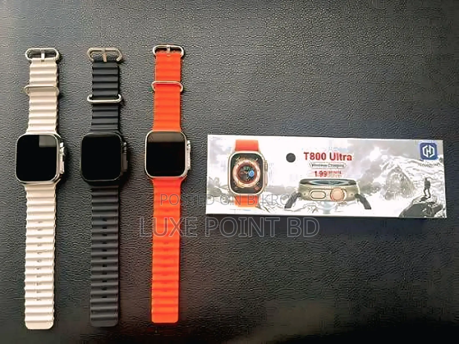 Style means confidence! Order the T800 Ultra Mobile Watch now