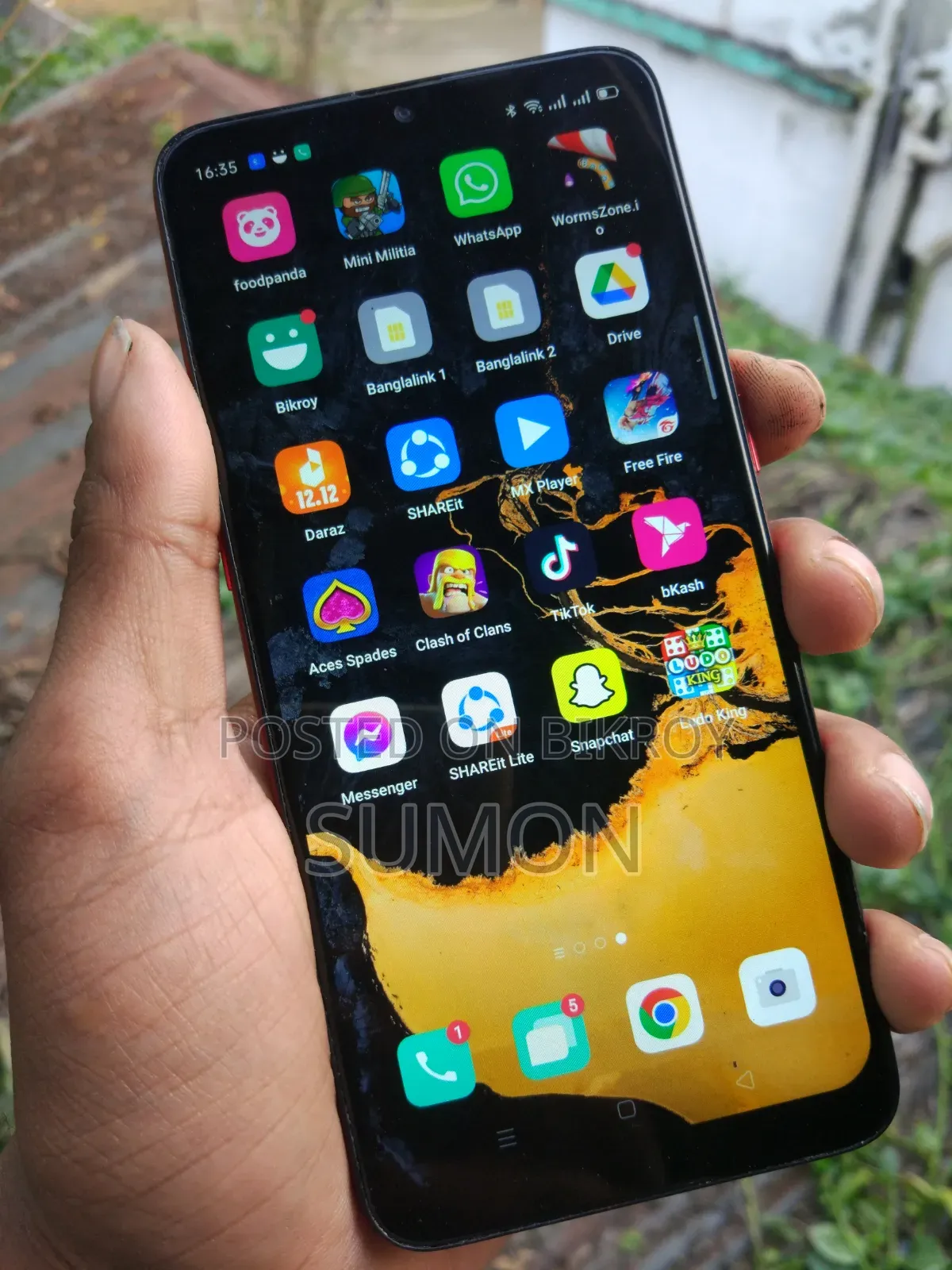 Oppo A1k 32 GB Red