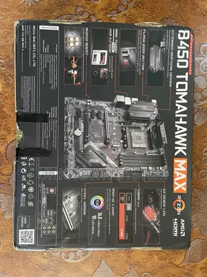 Msi B450 Tomahawk Max Motherboard (Am4) – Excellent Condition