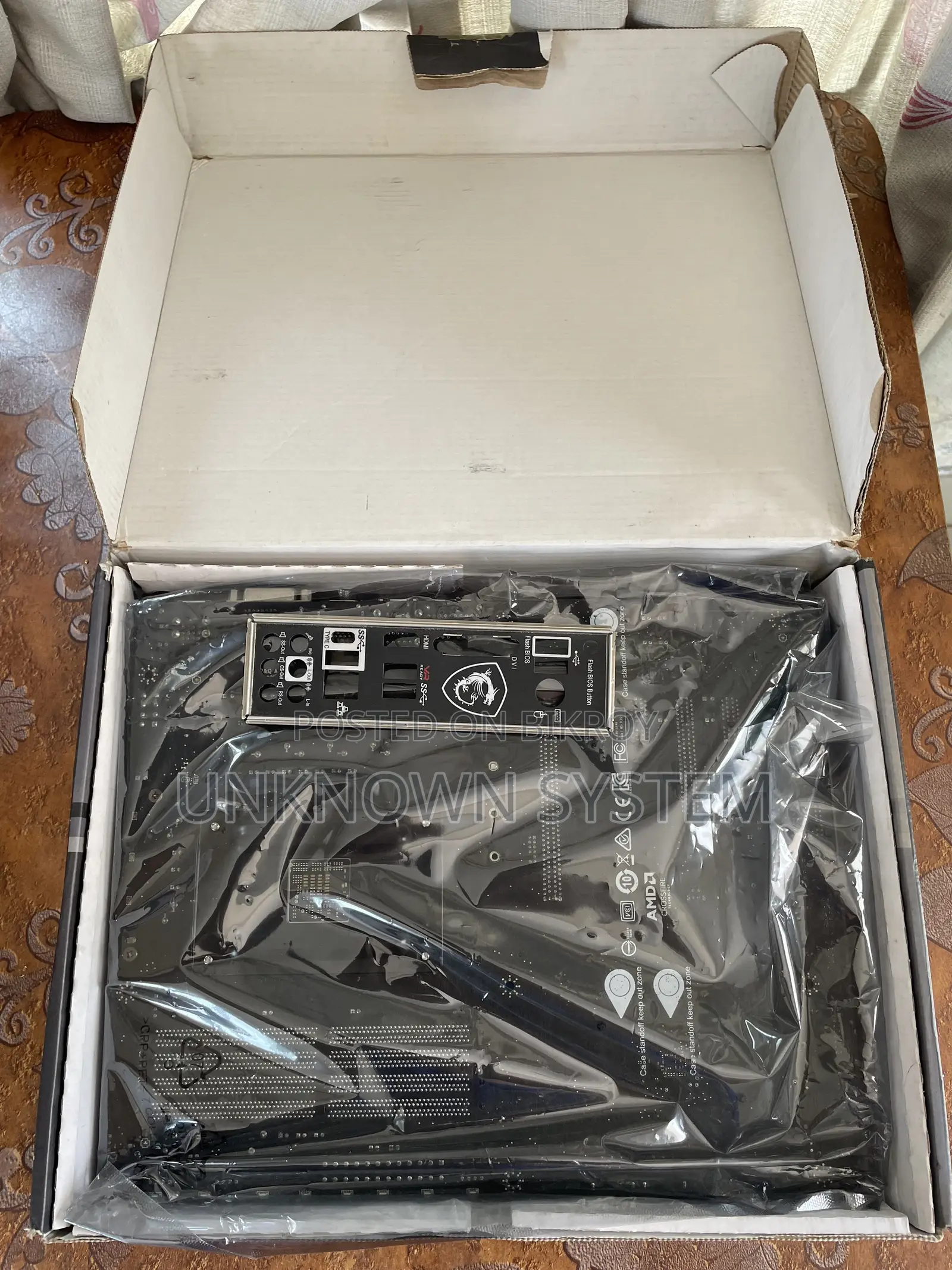 Msi B450 Tomahawk Max Motherboard (Am4) – Excellent Condition