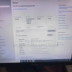 Desktop Computer 6GB Intel Pentium SSD 128GB