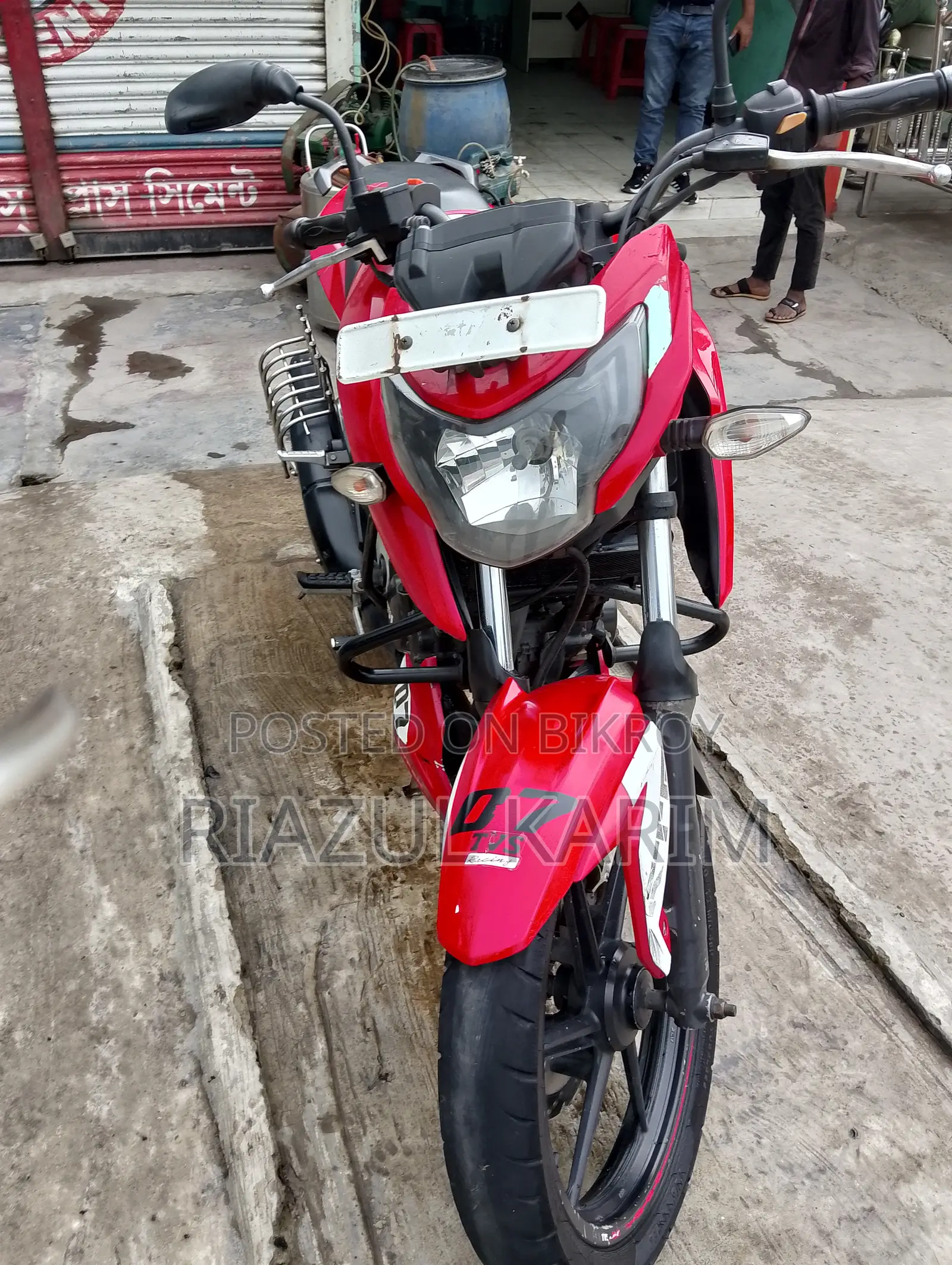 TVS Apache RTR 160 4V 2019 Red