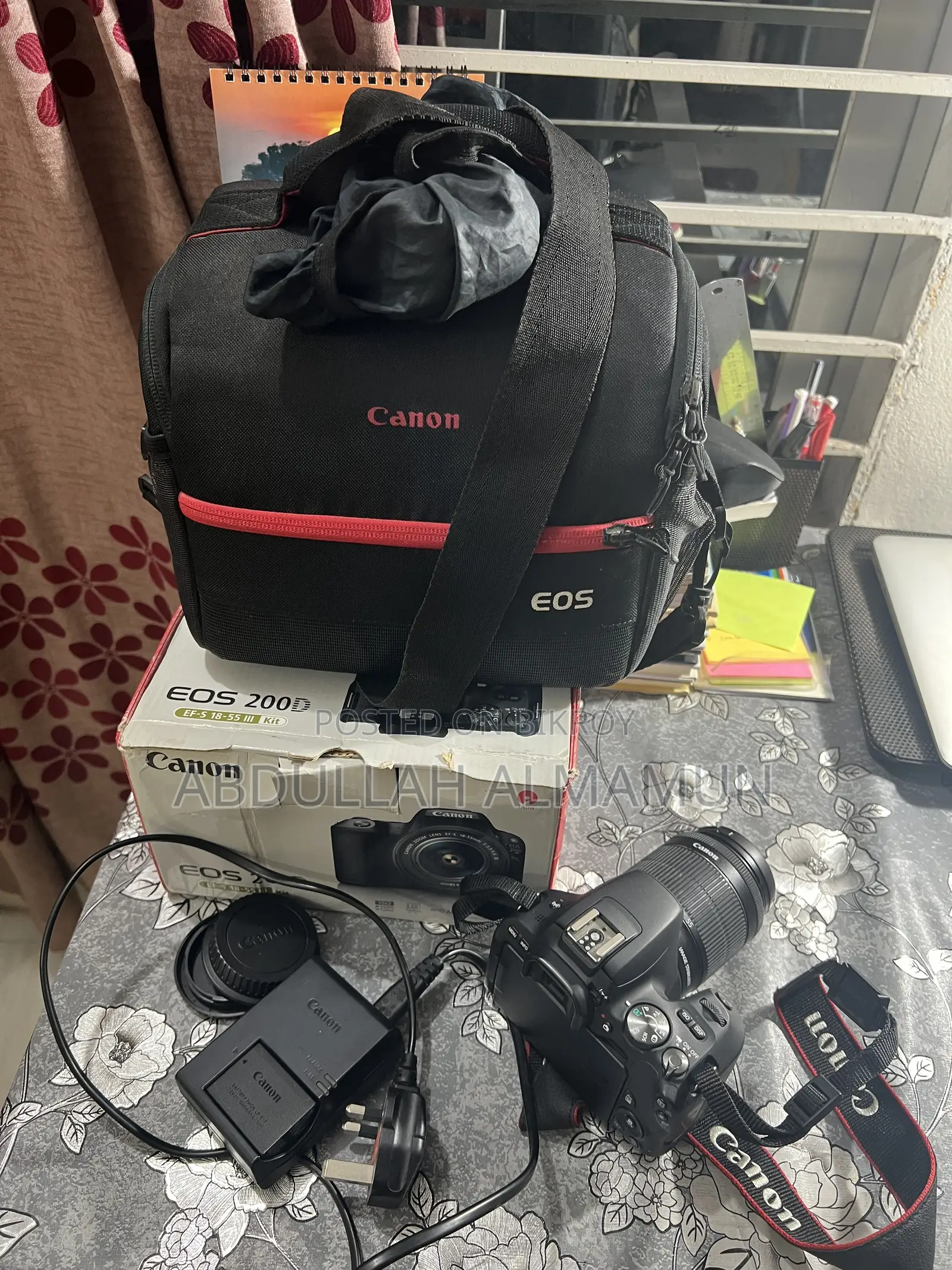 Canon EOS 200D DSLR Camera With 18-55mm Kit Lens – Excellent Condition