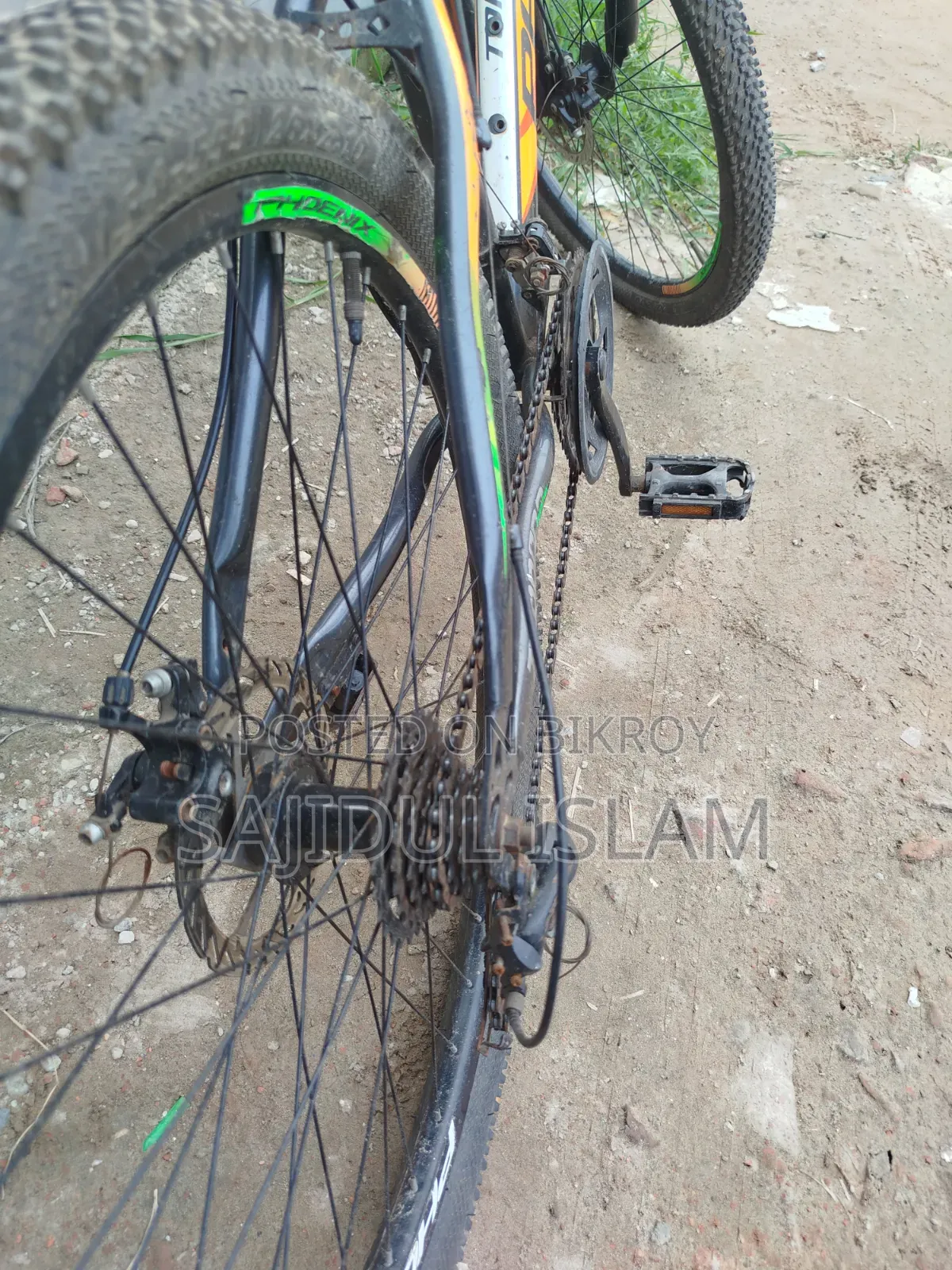 Must come to the location to take the bicycle
