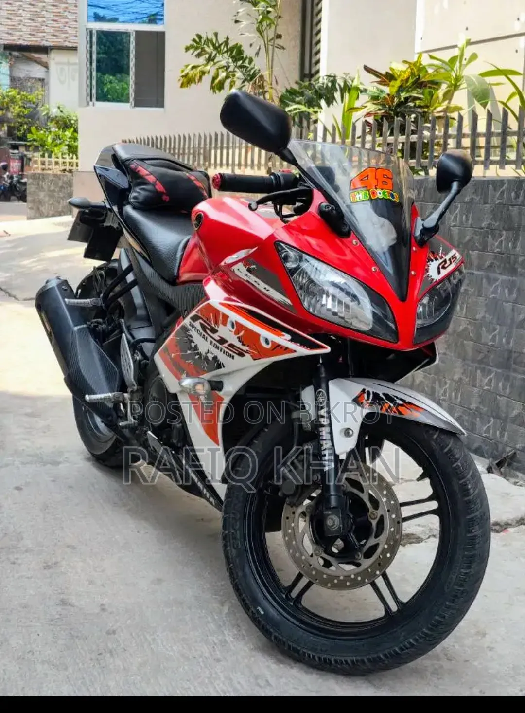 Yamaha R1 2016 Red