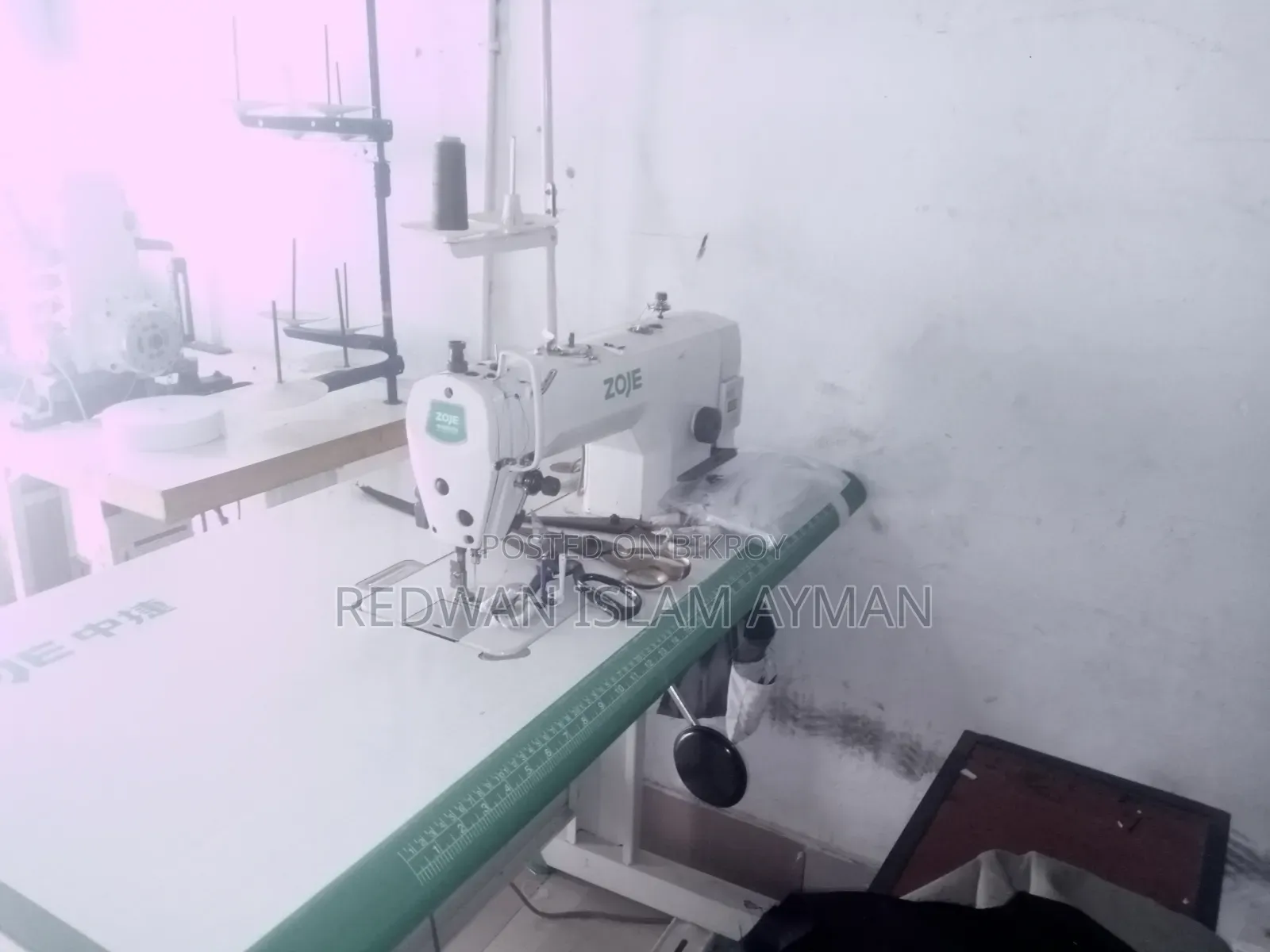 Sewing machine, Kancha, Fit-up, and Overlock machine factory setup for sale!