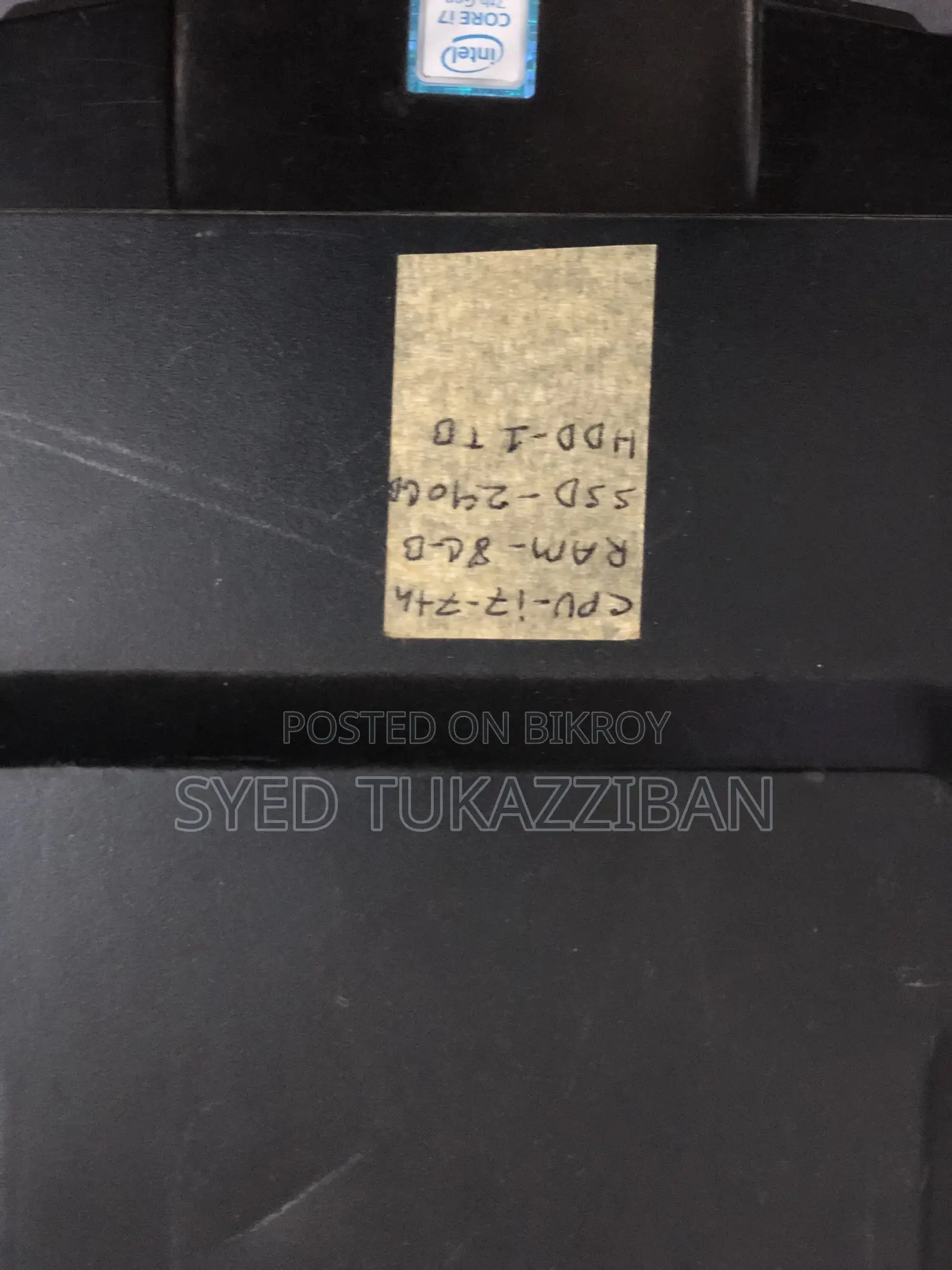 Desktop Computer MSI model 8GB Intel Core i7 HDD 1T