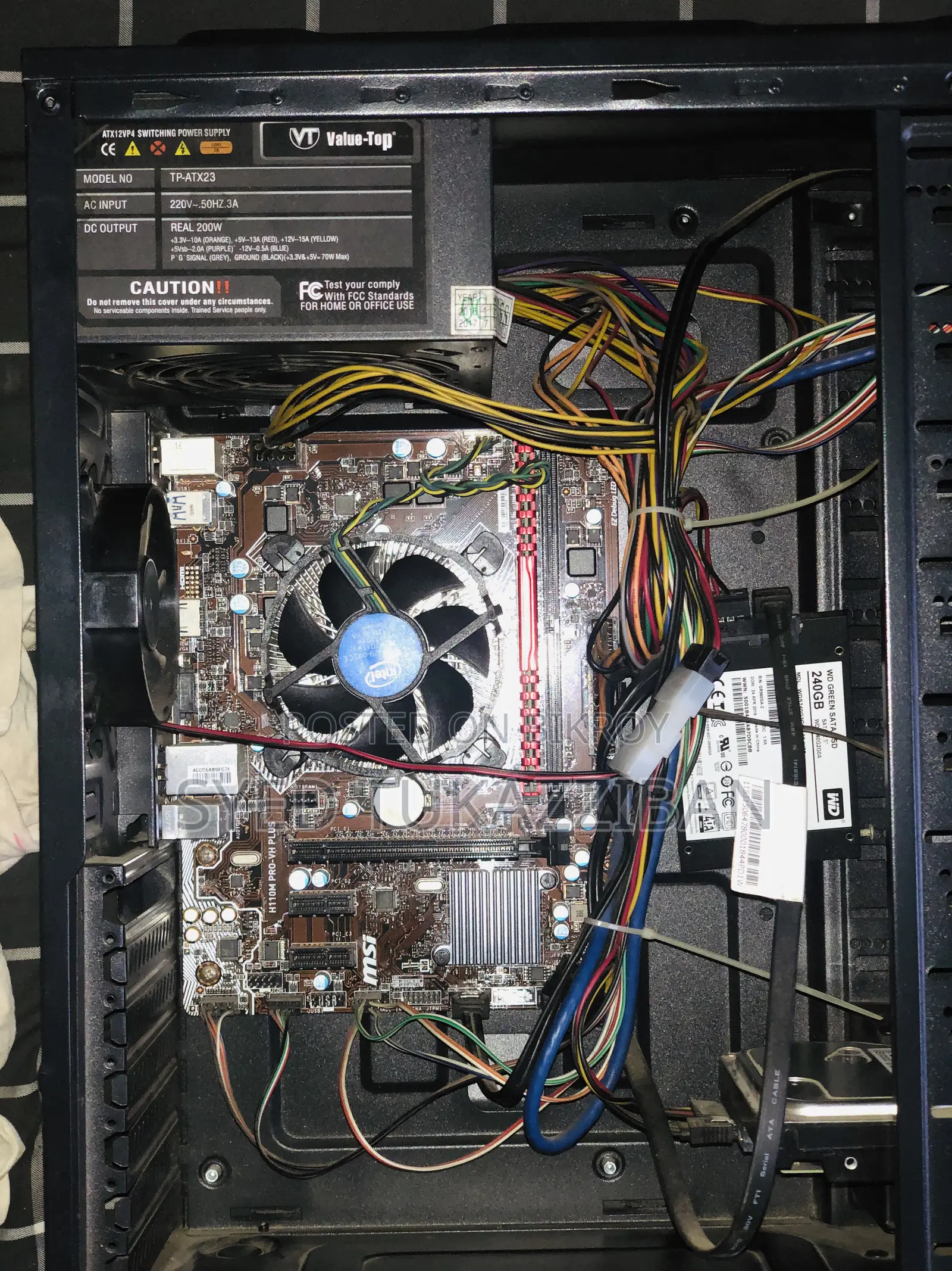 Desktop Computer MSI model 8GB Intel Core i7 HDD 1T