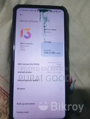 Xiaomi Poco X3 128 GB Blue