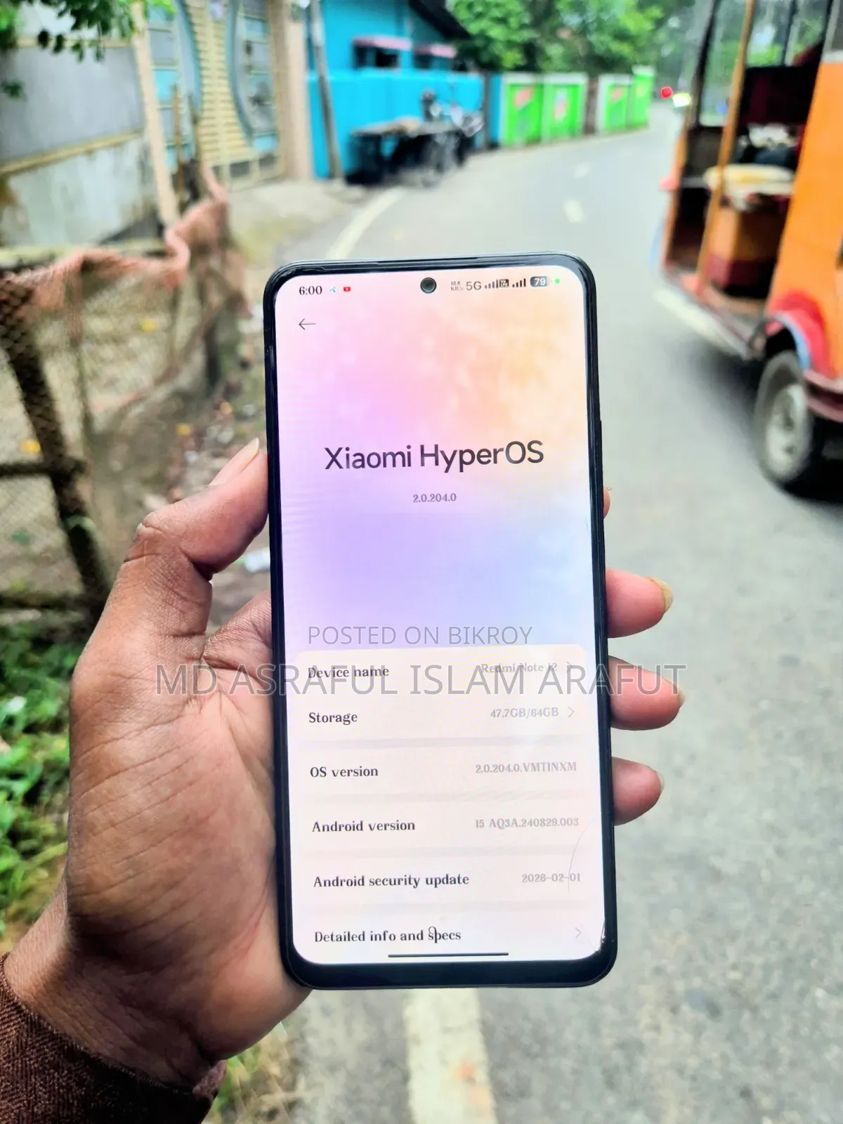 Xiaomi Redmi Note 12 128 GB Black