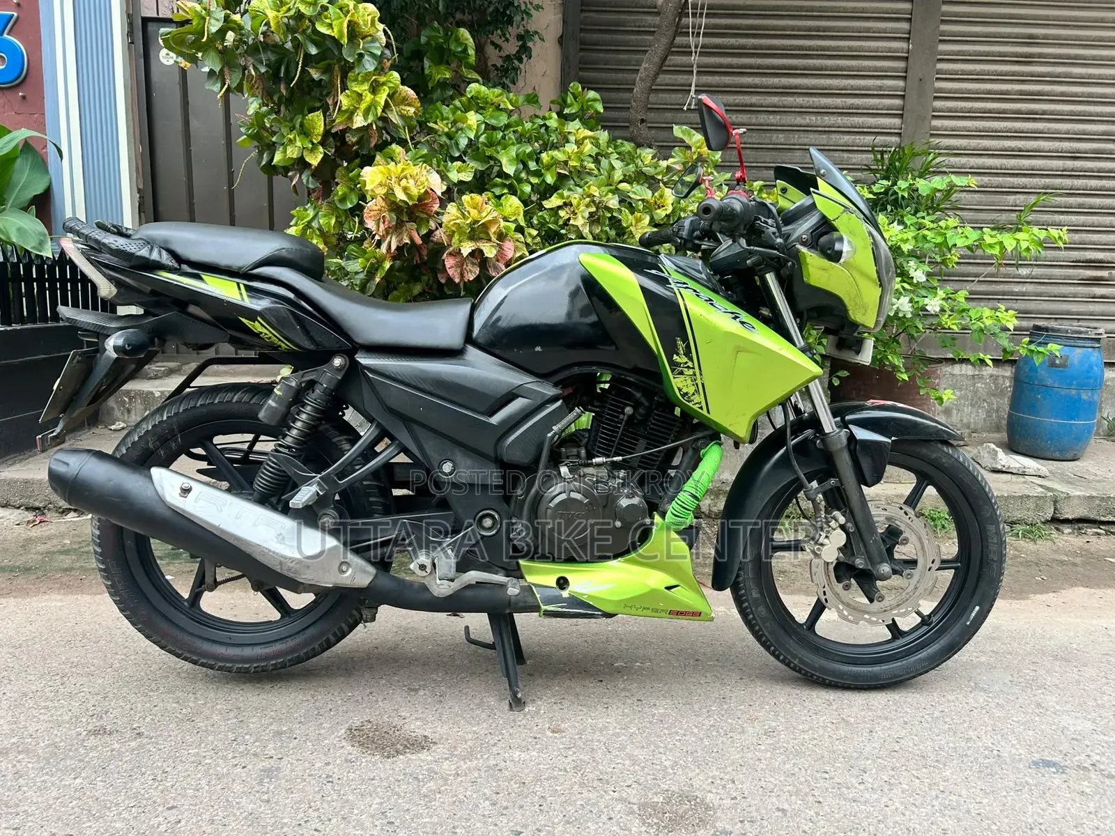 TVS Apache RTR 160 2V 2013 Green